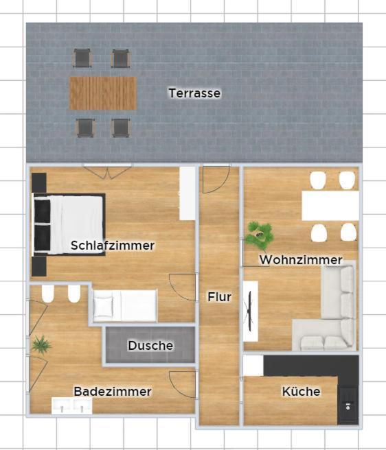 Fewo Wildflecken - Ferienwohnung Rhoen Neubau 2021 Εξωτερικό φωτογραφία